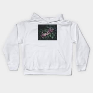 Breathe in the forest Kids Hoodie